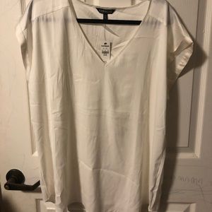 Silky Ivory colored top